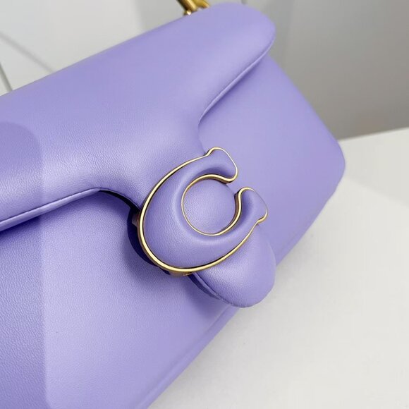 Coach Lavender Shoulder Bag - Picture 3 of 8